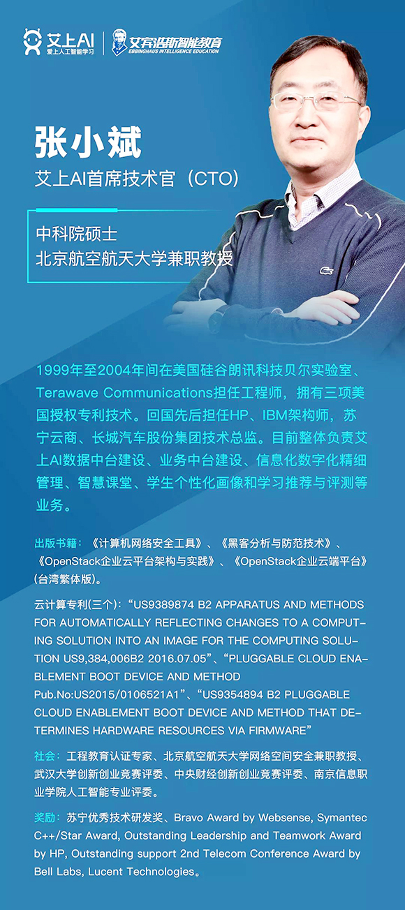 艾上AI智能教育CTO张小斌受邀出席2020人工智能与机器人教育大会